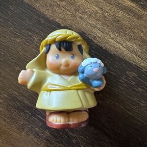 Fisher Price Little People Christmas Nativity Figure Shepherd Sheep Lamb 2011
